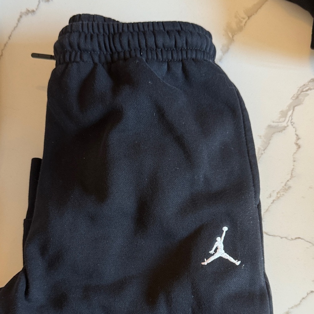 Kids Black Joggers